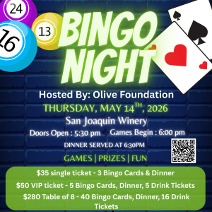 Bingo Night Fundraiser!